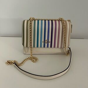 COACH KLARE OMBRE CHAIN QUILTED LEATHER CROSSBODY